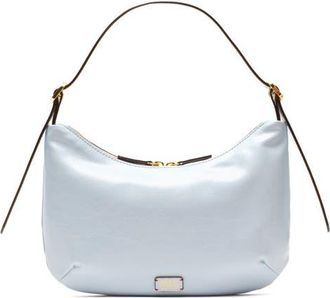 Frances Valentine Starr Crinkled Leather Hobo Bag in Light Blue at Nordstrom
