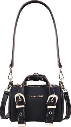 True Religion Metal Plaque Quilted Crossbody