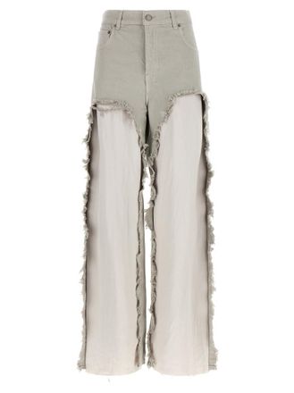 Haikure Grey Flared High Rise Jeans