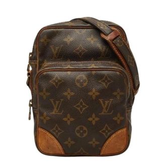 Louis Vuitton Pre-owned Cross Body Bags, female, Brown, Size: ONE SIZE Pre-owned Vintage Monogram Shoulder Bag