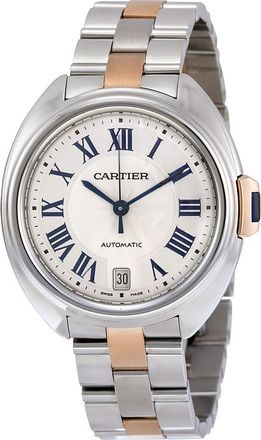Cartier Pre-owned Cartier Cle Silver Dial Ladies Watch W2CL0003