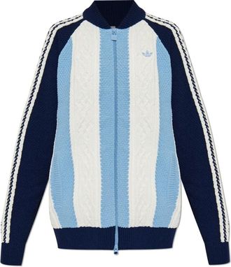adidas Dames, Truien, Blauw, Maat: XS Poliester