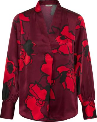 Inwear Dawniw Scollo a V - - Blouses & Shirts - Donna - Rosso - XL
