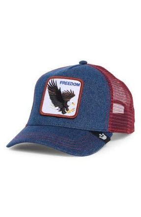 Goorin Brothers The Freedom Eagle Trucker Hat in Navy at Nordstrom Rack