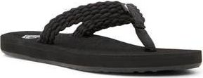 Roxy Porto IV Flip Flop in Black at Nordstrom Rack, Size 11