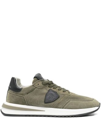 Philippe Model Leren sneakers - Groen