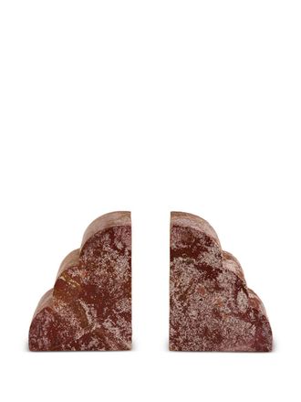 Soho Home Brown Joanie Jasper Bookends (Set Of Two) - Unisex - Jasper