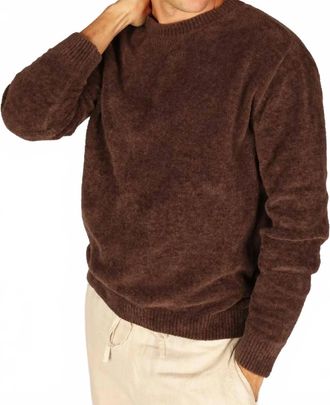Cesar Casier Damir Sweater In Vintage Cognac