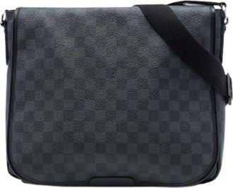 Louis Vuitton Pre-owned Daniel MM - Heren - Vintage Schoudertas - Zwart - ONE Size - Vintage