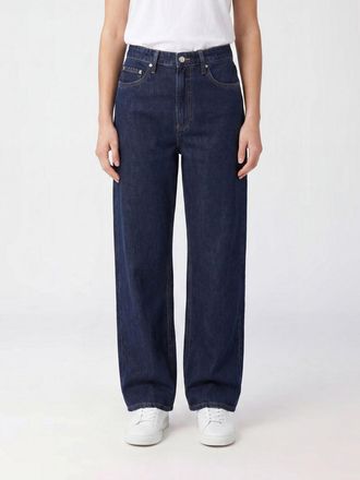 Rag & Bone Jeans Logan a gamba dritta e vita media in denim