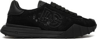 Dolce & Gabbana DG Atletische Sneakers - Dames - Sneakers - Zwart - 37 1/2 EU - Su&egrave;de - Schoenen