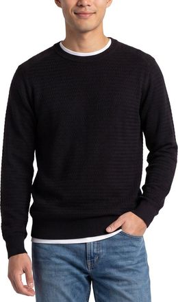 Raffi Textured Crewneck Sweater
