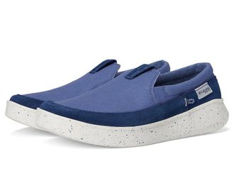 Columbia Boatsidetm PFG Mens Shoes Bluebell/Lemon Wash : 10 D - Medium, Canvas/Suede