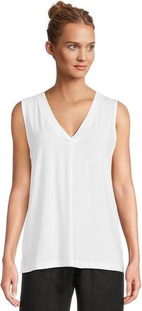 Tommy Bahama Kauai V-neck Tank Top Womens Clothing White : LG (US 12-14), Modal/Polyester/Spandex