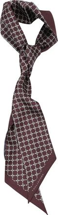 Tagliatore Foulard Sjaal - Heren - Zijden sjaals - Rood - ONE Size - Accessoires