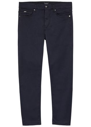 BOSS Boss Delaware Slim-straight Jeans - Navy - 38 (W38 / Xxl)