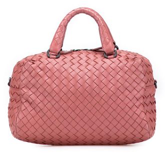 Bottega Veneta Pre-owned Bottega Veneta Nappa Intrecciato Bosto Boston Bag Ladies 2ON08GTEWYZCWEPJ