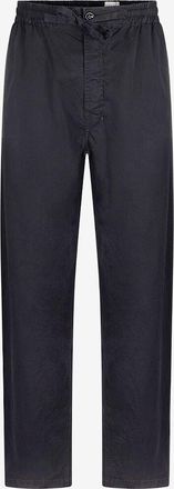 Christophe Lemaire Leichte Hose aus Baumwollsatin Multi-Topstitch Taekwondo