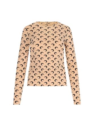 Marine Serre Top Logo Moon