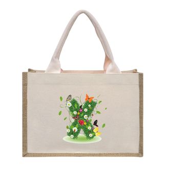 Generic Tote Bags for Women - Stylish Womens Tote Bag for Mom Shopping Beach and Daily Durable Fashionable Carryall Handbag with Letter Design