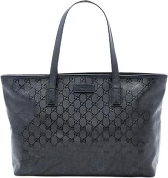 Gucci Pre-owned Tote Bags, female, Black, Size: ONE SIZE Pre-owned Tote Bag