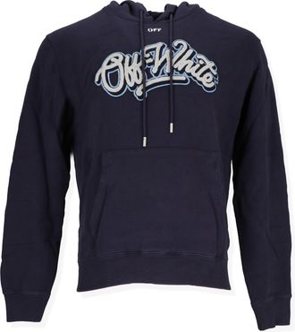 Off-white Off White Mens Blue/Grey Sweatshirt
