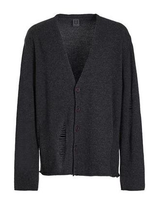 8 by YOOX WOOL BLEND RIPPED CARDIGAN