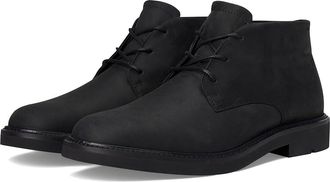 Ecco London Lace Up Waterproof Chukka Boots Mens Boots Black Nubuck : EU 46 (US Mens 12-12.5) D - Medium, Leather