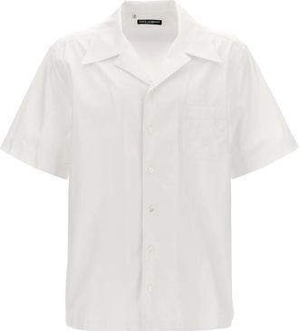 Dolce & Gabbana Heren, Overhemden, Wit, Maat: XL Katoen