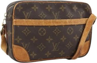 Louis Vuitton Pre-owned Cross Body Bags, female, Brown, Size: ONE SIZE Pre-owned Vintage Monogram Shoulder Bag