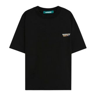 Barrow T-Shirts, male, Black, Size: XL Short Sleeve T-Shirts