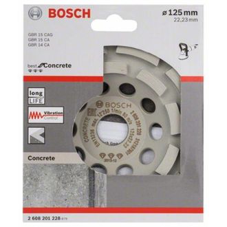 Bosch Best For Concrete Disco De Desbaste Diamantado Plata 125mm