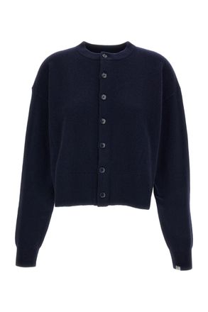 Extreme Cashmere Blue Cashmere-Blend N.170 Cardigan