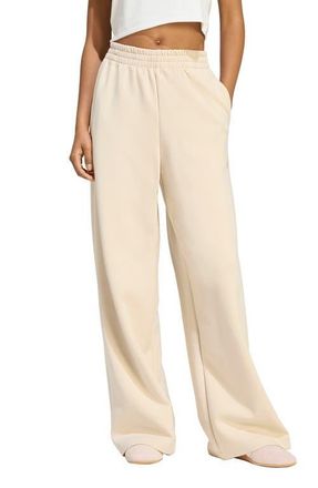 adidas Originals Wide Leg Pants in Crystal Linen at Nordstrom, Size X-Large