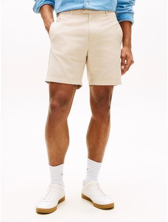 Tommy Hilfiger Mens Regular Fit 7 Chino Short - Beige - 29