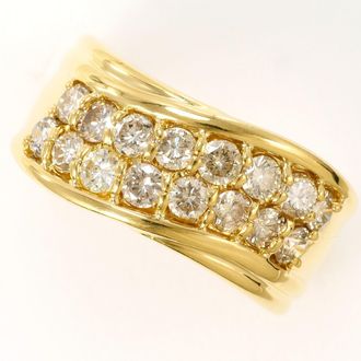 C&A Unbranded (18K) Band Ring (Pre-Owned)