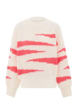 Mymo Jumper Dames Gebroken wit koraal