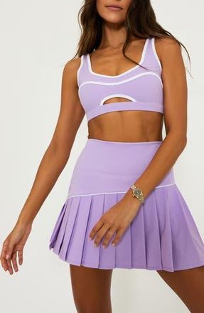 Beach Riot Moxie Sports Bra in French Lavender at Nordstrom Rack, Size X-Small