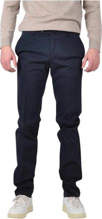 PT01 Blauwe Chino Herenbroek - Heren - Slim Fit Broeken - Blauw - 2XL - Katoen - Broeken
