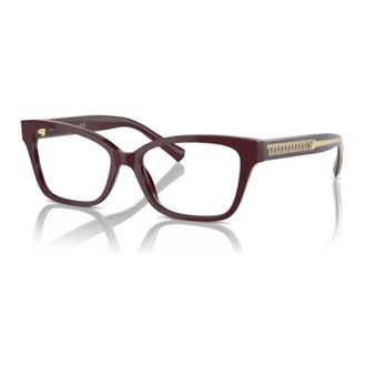 Tiffany & Co. Bordeaux Rode Brillen Montuur - unisex - Brillen - Rood - 54 MM - Accessoires