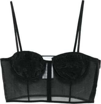 Cecilie Bahnsen Top Anya - Black
