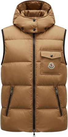 Moncler Vests - Dames - Bodywarmers - Beige - S - Jassen