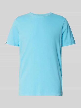 Superdry T-Shirt mit Label-Detail in Lind, Gr&ouml;&szlig;e L