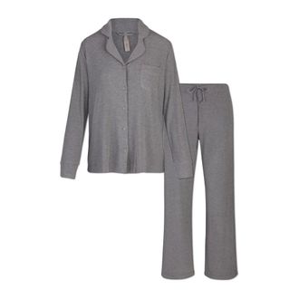 SKIMS Skims, Dames, Nachtkleding & Lounge, Grijs, Maat: XS Modal