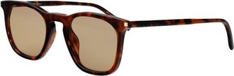 Saint Laurent SL 623 Zonnebril - unisex - Accessoires - Bruin - Maat: 49 MM Nylon