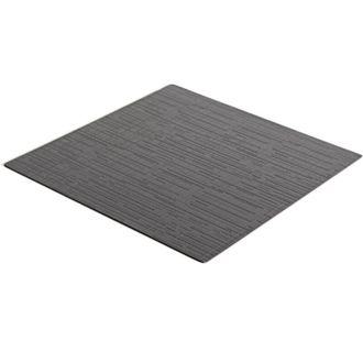 Emuca Esterilla Antideslizante Para Cajones, Net, Longitud 20m X 480mm, Pl&aacute;stico, Gris Antracita - Emuca
