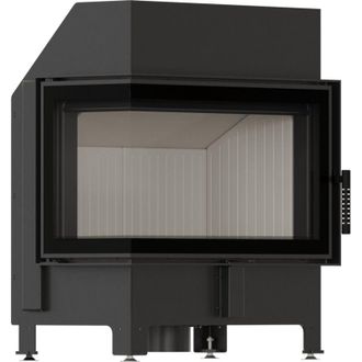 Kratki Kamineinsatz KRATKI ZIBI ECO 9,9 kW &Oslash; 180 Eck links
