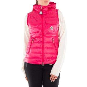 Moncler Zip-Down Quilted Vest, Brand Size 0 (X-Small)