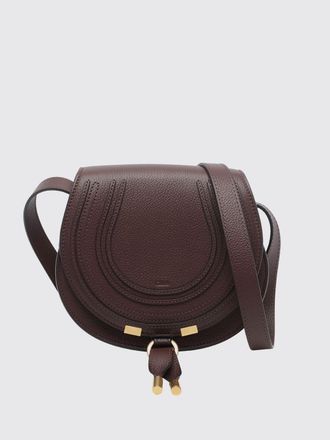 Chlo&eacute; Borsa a tracolla mini Marcie in pelle di vitello a grana