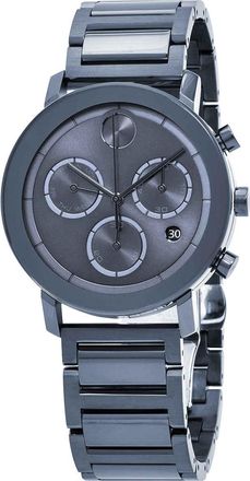 Movado Bold Chronograph Quartz Blue Dial Mens Watch 3600683